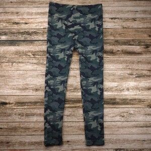 Lane Bryant Women's Size Large Camo Mid Waist Leggings #2277